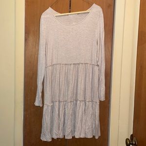 NWT! Francesca’s Long Sleeve Babydoll Dress